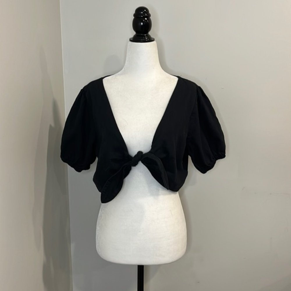 Forever21 Cropped Wrap Top